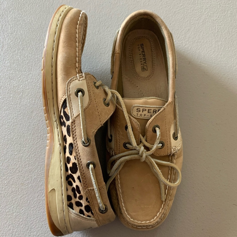 Sperry Shoes With Cheetah Print - image 2